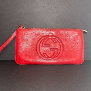 Red Gucci SoHo Wrislet